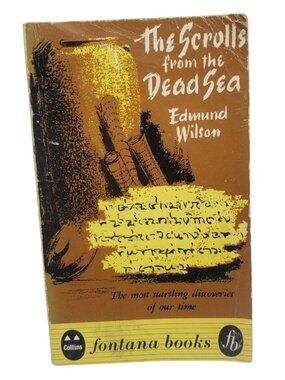 The Scrolls From The Dead Sea By Edmund Wilson Fontana Books 1962 Paperback